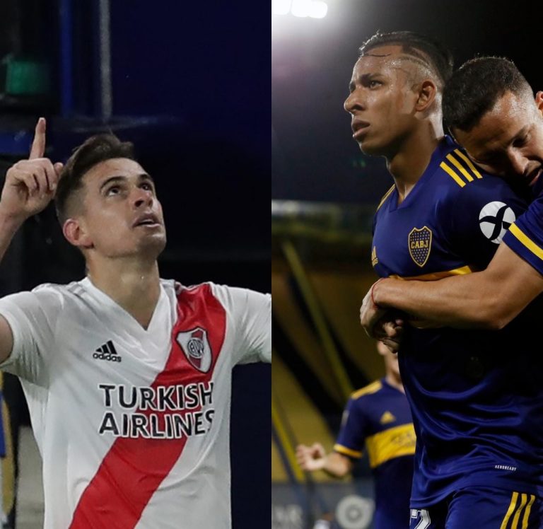 Primer superclásico del 2021 terminó con sabor cafetero: Boca 2 River 2