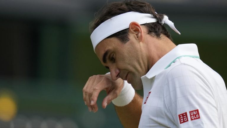 Roger Federer le dice adiós a Wimbledon