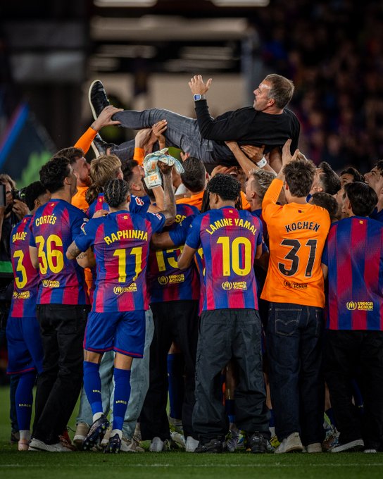 Barcelona conquistó LaLiga 25/26 tras una remontada histórica y una recta final imparable bajo el mando de Hansi Flick.