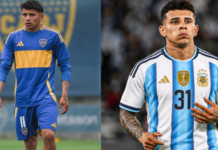 UNA JOYA DE BOCA PREDIO IRRUMPIÓ EN LA SELECCIÓN ARGENTINA CON UN GRAN NIVEL